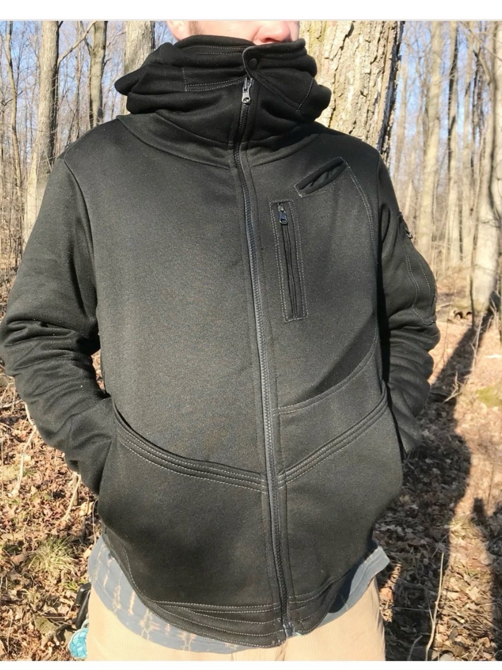 The Fairies Pajamas reversible hooded jacket sweatshirt XS men’s or S/M women’s